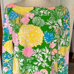 Lilly Pulitzer Pastel Floral Top